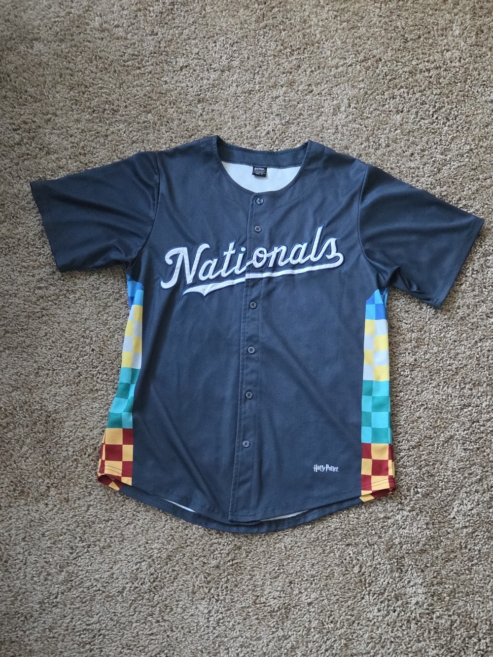 Nationals Adult Unisex Size M Harry Potter Jersey